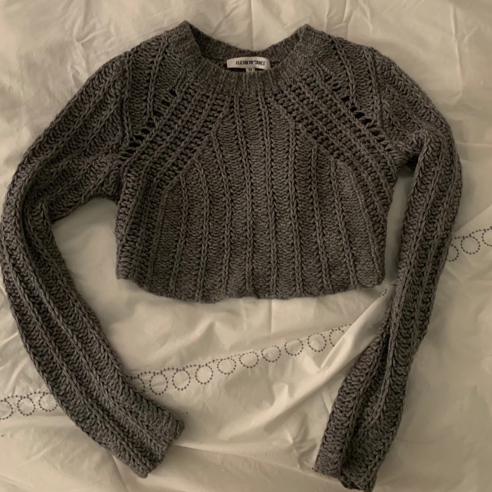Elizabeth and James Cropped Sweater